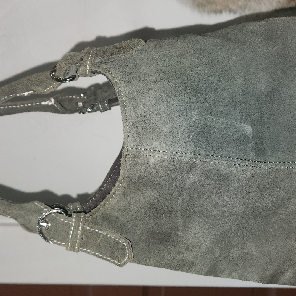 Green St John Leather Shoulder Bag